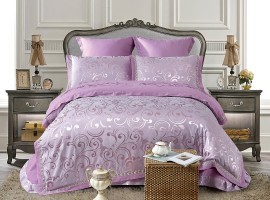 Постельное бельё Cristelle Venice Жаккард Евро 4 наволочки TJ113-75