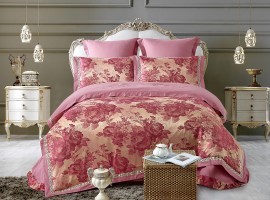 Постельное бельё Cristelle Venice Жаккард Евро 4 наволочки TJ113-76
