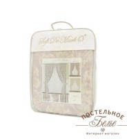 Дельфина (розовая) Шторы 260х300 (2шт)