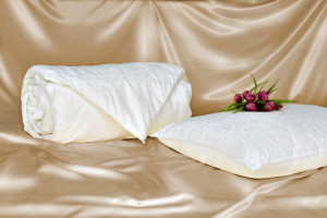 Шелковое детское одеяло Comfort Premium (среднее 300 г/кв.м) 110х140